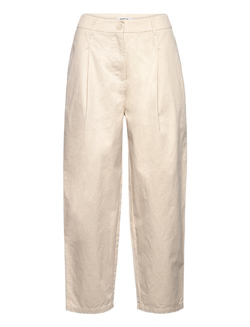 MSCH Copenhagen Mschcyrilla Hw Ankle Pants MSCH Copenhagen Beige