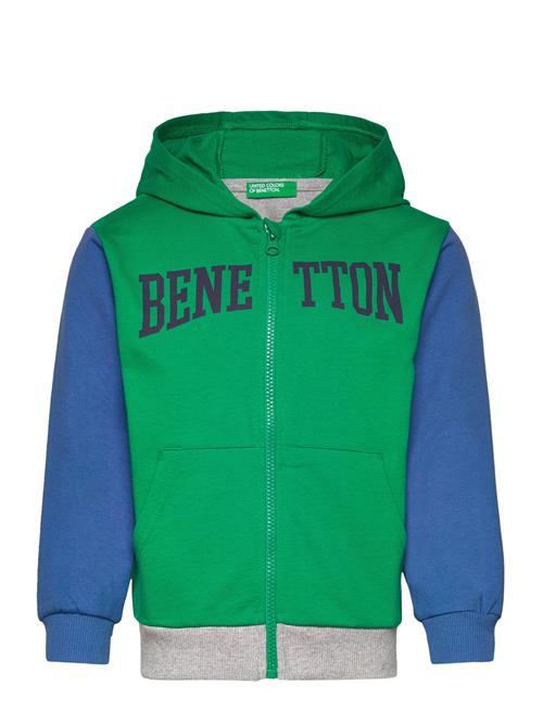 United Colors of Benetton Jacket W/Hood L/S United Colors Of Benetton Patterned