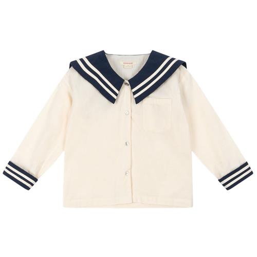 Konges Sløjd Sailor Shirt Gots - Navy Blazer | Marine blå | 5-6 years