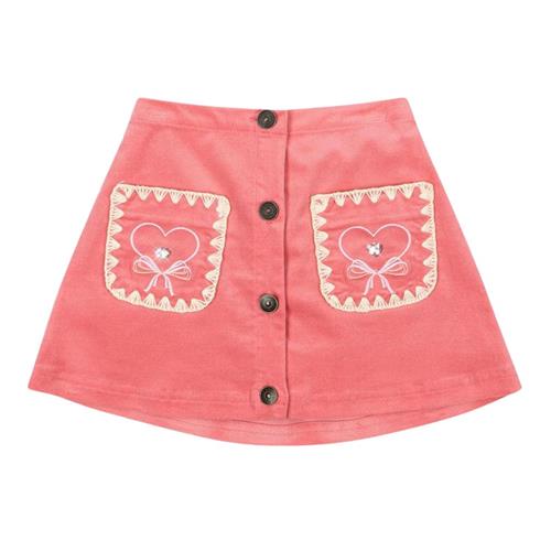 Konges Sløjd Lucky Skirt Gots - Flamingo Plume | Lyserød | 2 years