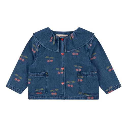 Konges Sløjd Magot Denim Shirt Gots - Ma Grande Cerise Denim | Blå | 7-8 years