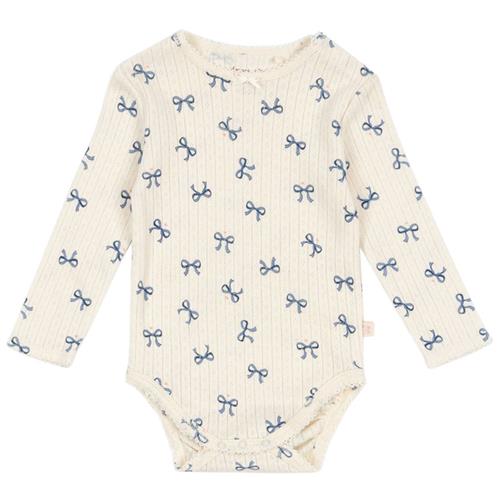 Konges Sløjd Minnie Body Gots - Bow Bleu | Hvid | 12 months