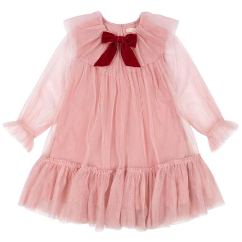 Konges Sløjd Bow Dress - Mellow Rose | Lyserød | 7-8 years