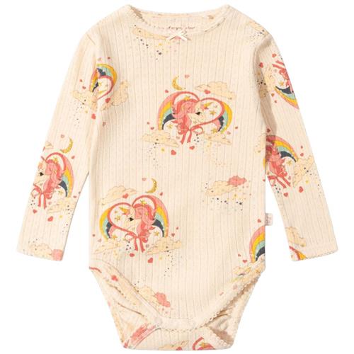 Konges Sløjd Minnie Glitter Body Gots - Horn Stars | Lyserød | 18 months