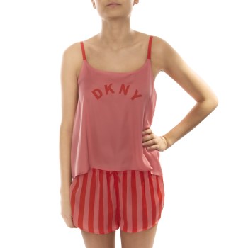 DKNY Homewear DKNY Walk The Line Cami And Boxer Koral polyester Small Dame