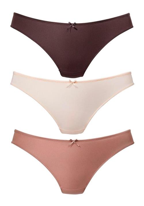 PETITE FLEUR String  nude / choko / pudder