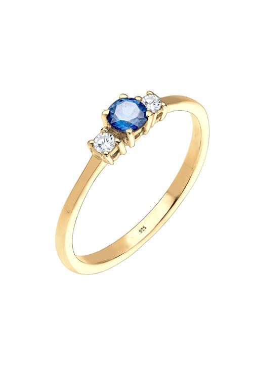 ELLI Ring  safir / guld