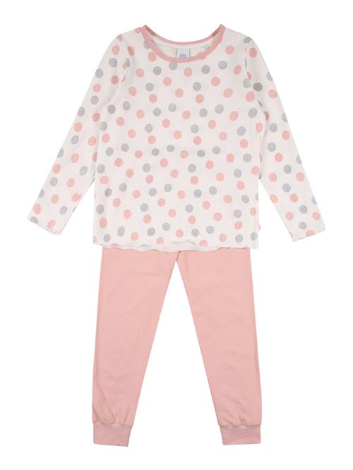 SANETTA Nattøj  lysegrå / pastelpink / offwhite