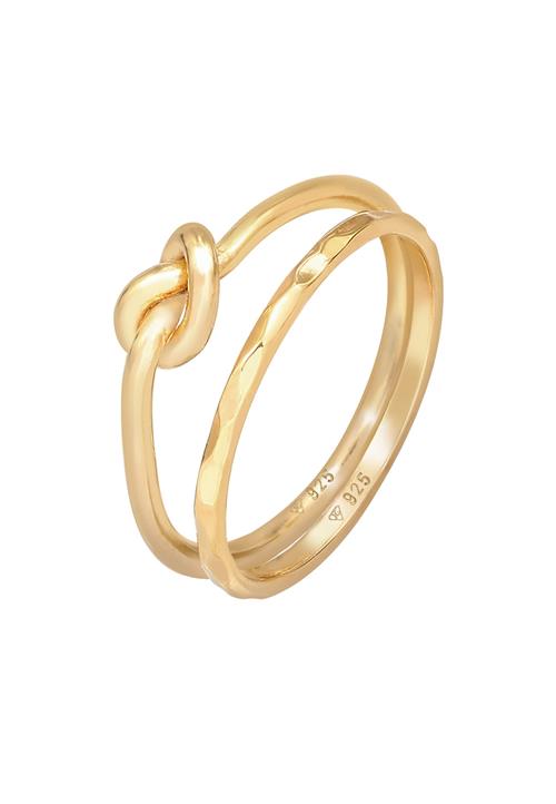 Se ELLI Ring 'Knoten'  guld ved About You