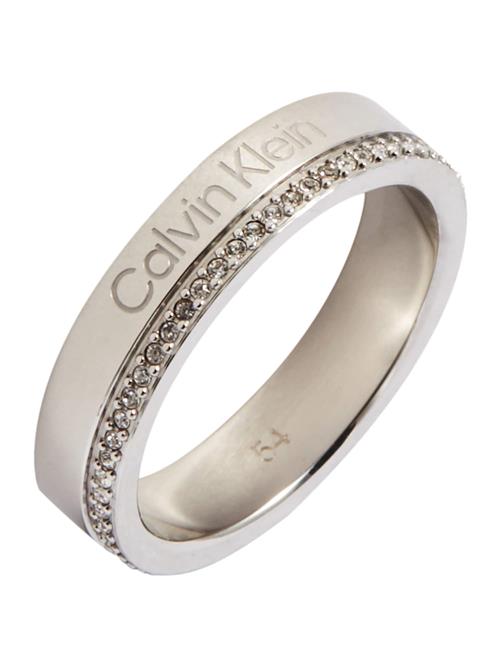 Calvin Klein Ring  sølv / transparent