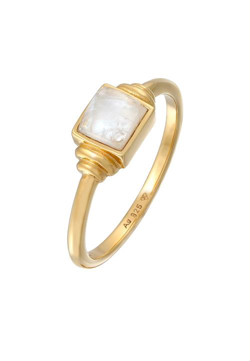 ELLI PREMIUM Ring  guld / hvid