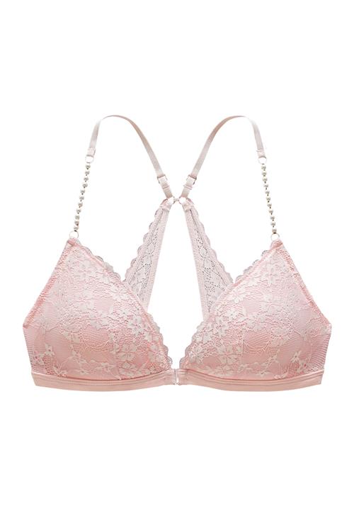 LASCANA BH  creme / lys pink