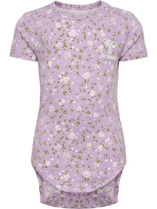 Hummel Sparkedragt/Body  oliven / lilla / pastelpink / hvid