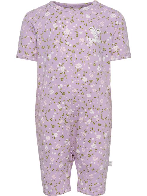 Hummel Sparkedragt/Body  oliven / lilla / pastelpink / hvid