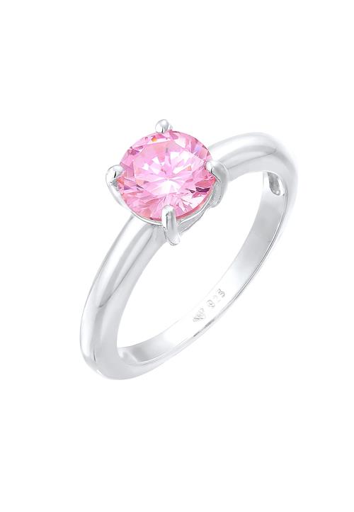 ELLI Ring  pink / sølv