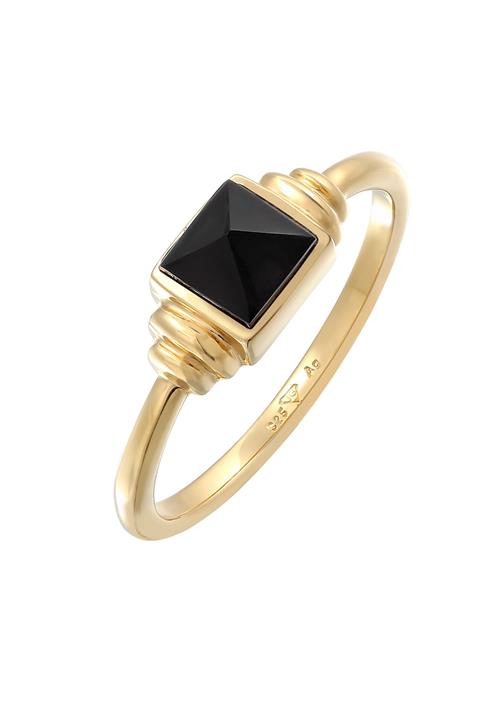 ELLI PREMIUM Ring  guld / sort