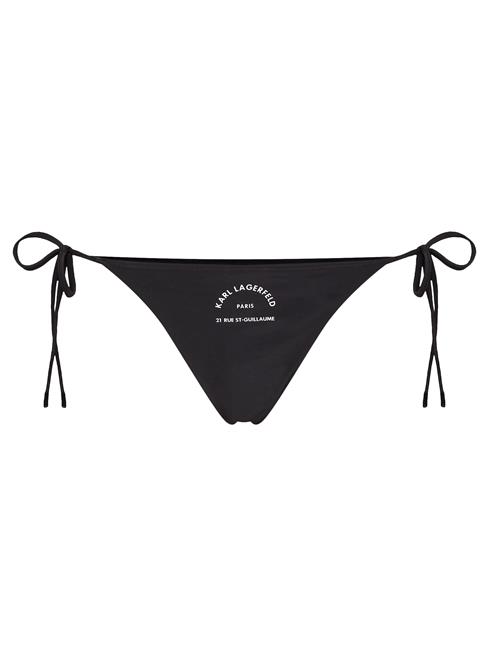 Karl Lagerfeld Bikinitrusse  sort / hvid