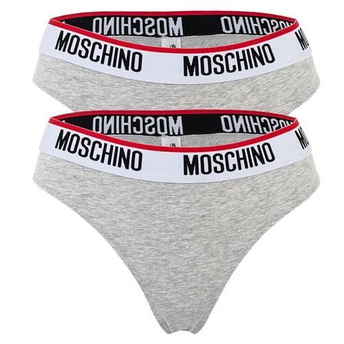 Se MOSCHINO Slip  grå / blandingsfarvet ved About You