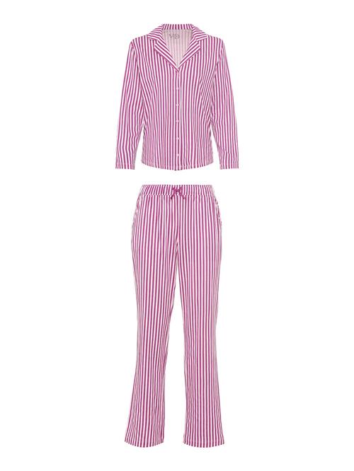 VIVANCE Pyjamas 'Dreams'  lysviolet / hvid