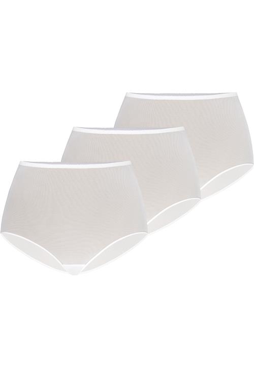 TEYLI Panty 'Retro'  offwhite / naturhvid