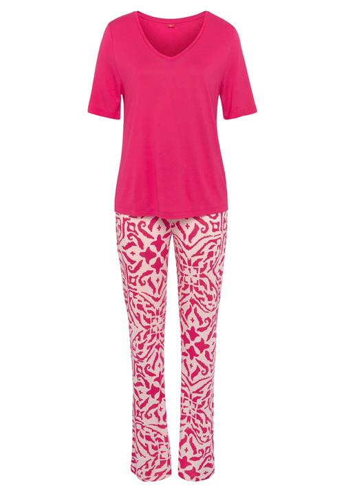 s.Oliver Pyjamas  pink / hvid