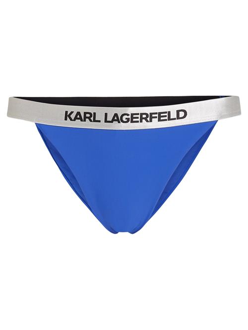 Karl Lagerfeld Bikinitrusse  blå / hvid