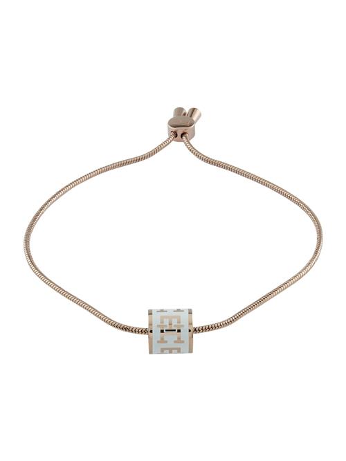 TOMMY HILFIGER Armbånd 'SS24 BARREL'  rosa guld