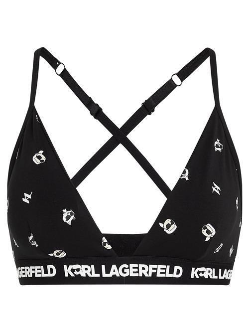 Karl Lagerfeld BH  sort / hvid