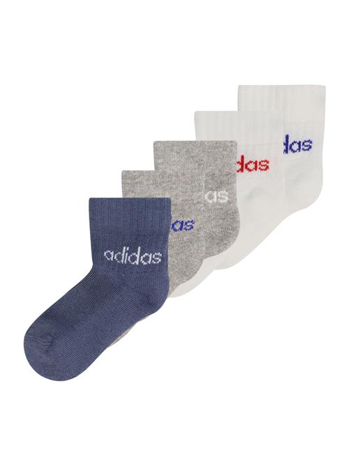 ADIDAS PERFORMANCE Sportssokker  navy / grå-meleret / rød / hvid