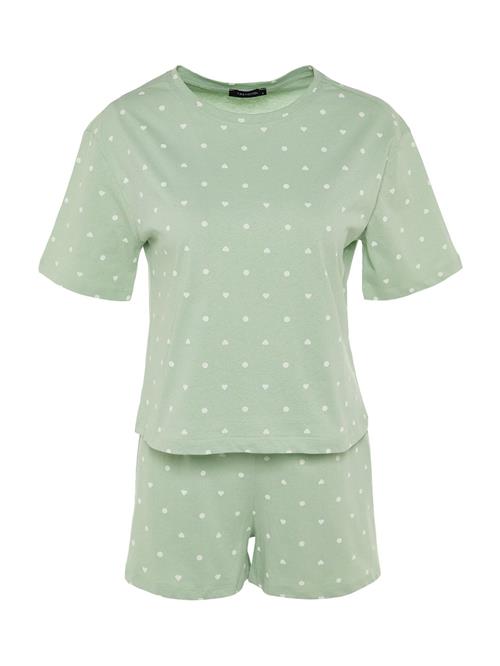 Trendyol Shorty  mint / hvid