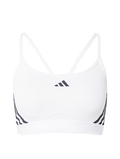 ADIDAS PERFORMANCE Sports-BH 'Aeroreact'  sort / hvid