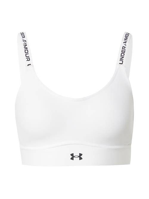 Se UNDER ARMOUR Sports-BH 'Infinity 2.0'  sort / hvid ved About You