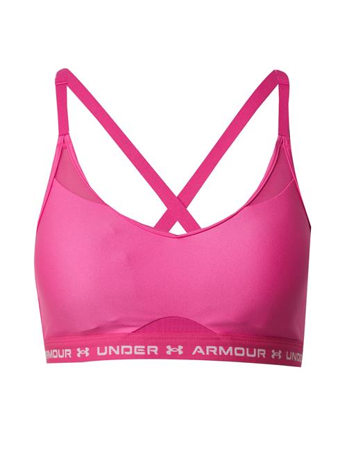 UNDER ARMOUR Sports-BH  magenta / hvid