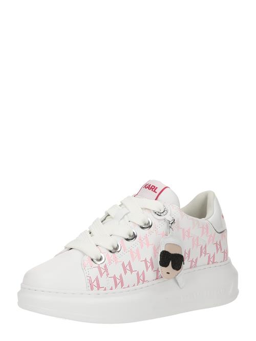 Karl Lagerfeld Sneaker low  beige / pink / sort / hvid