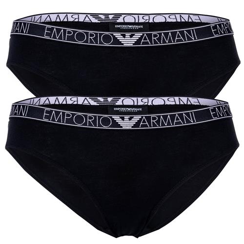 Emporio Armani Slip  sort / hvid