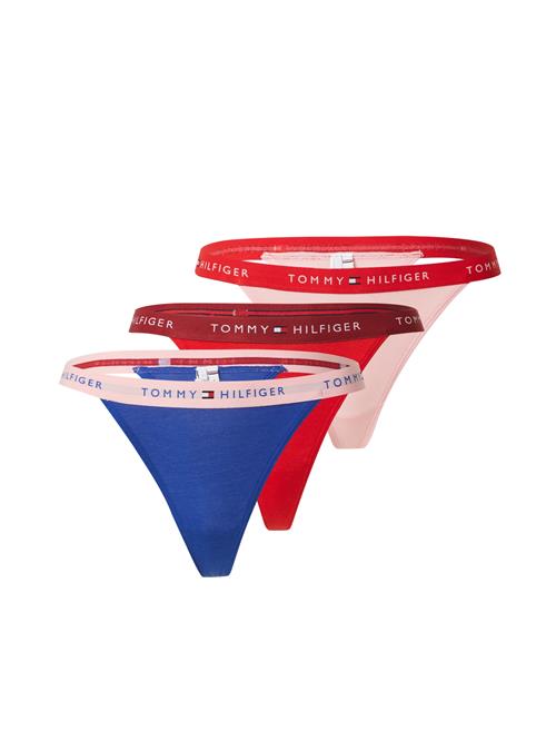 Tommy Hilfiger Underwear String  blå / lyserød / rød / hvid