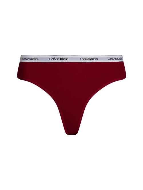 Calvin Klein Underwear String  merlot / sort / hvid