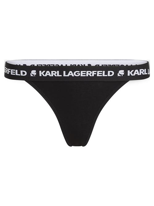 Karl Lagerfeld Slip  sort / hvid