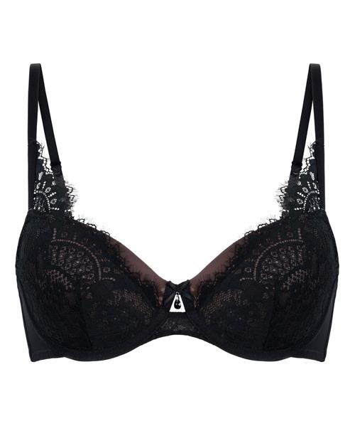 Hunkemöller BH 'Mirabella'  brun / sort