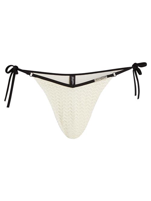 Karl Lagerfeld Bikinitrusse ' HOTEL KARL'  creme / sort