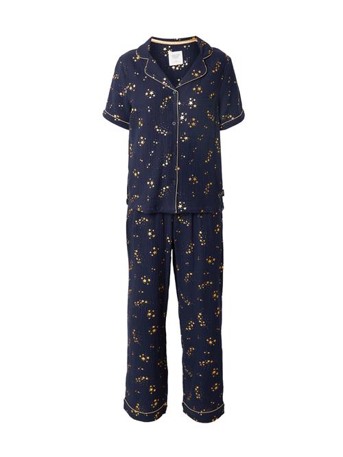 Chelsea Peers Pyjamas  beige / navy / hvid