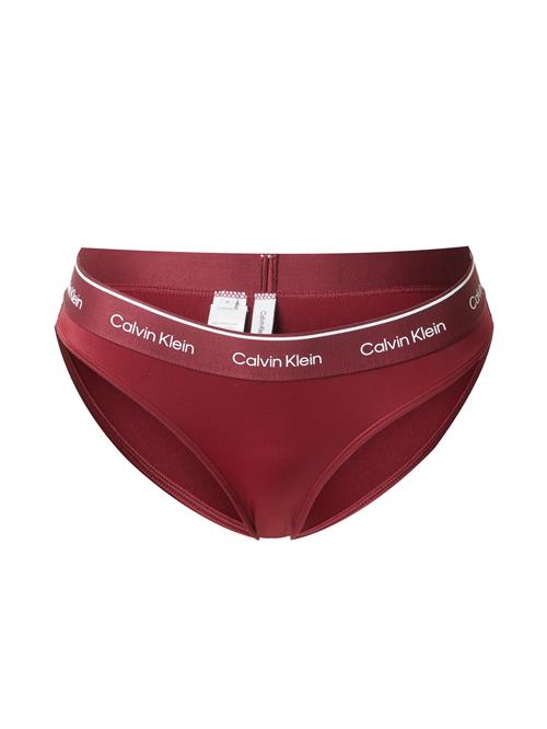 Calvin Klein Swimwear Bikinitrusse  bær / hvid