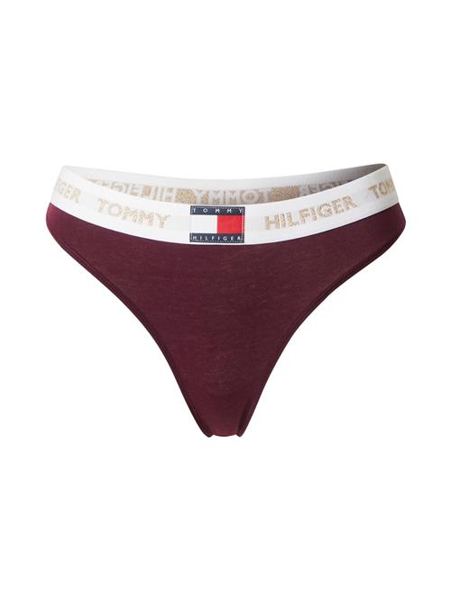 Tommy Hilfiger Underwear String 'CLASSIC'  guld / vinrød / hvid