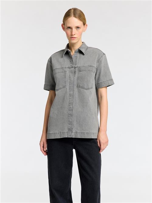 SELECTED FEMME Bluse  grå