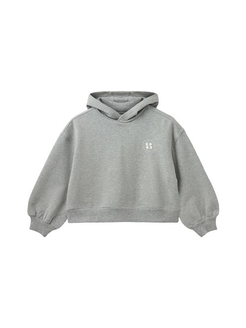 Sofie Schnoor Sweatshirt 'Alva'  grå / hvid