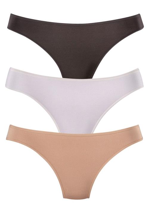 LASCANA String  nude / sort / hvid