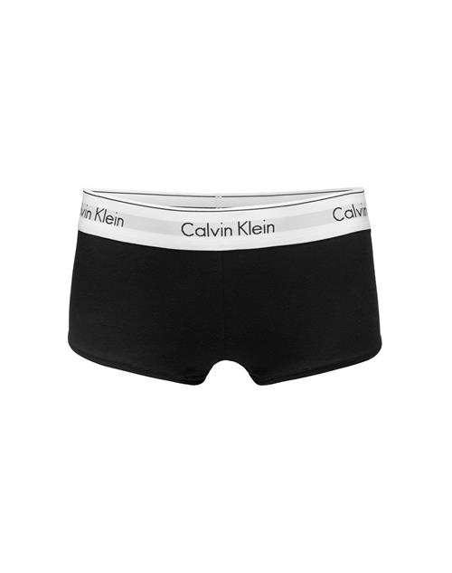 Calvin Klein Underwear Panty 'Boyshort'  lysegrå / sort / hvid