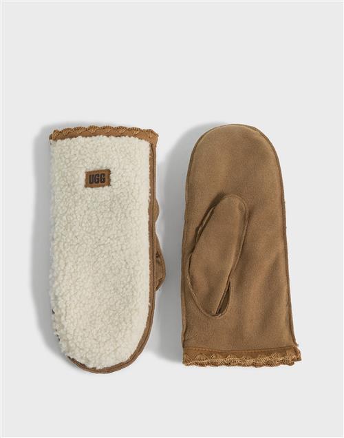 UGG - - W UGGfluff Scalloped Mitten