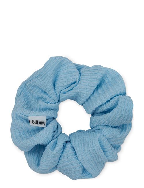 SUI AVA Ea Zig-Zag Scrunchie SUI AVA Blue