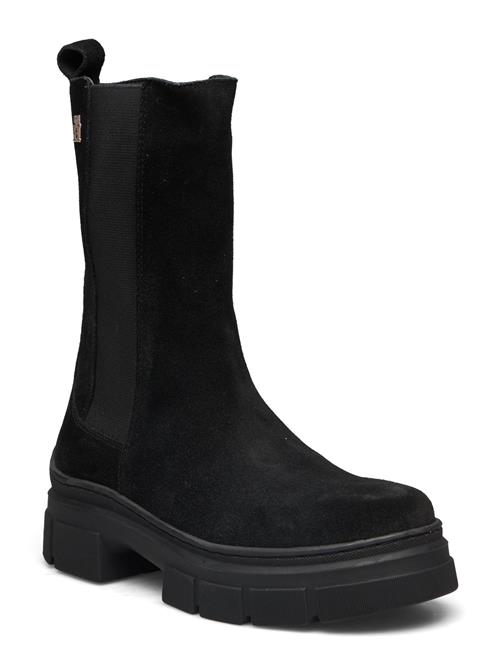 Tommy Hilfiger Essential Suede Chelsea Boot Tommy Hilfiger Black